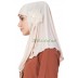 Jersey Instant Hijab - White
